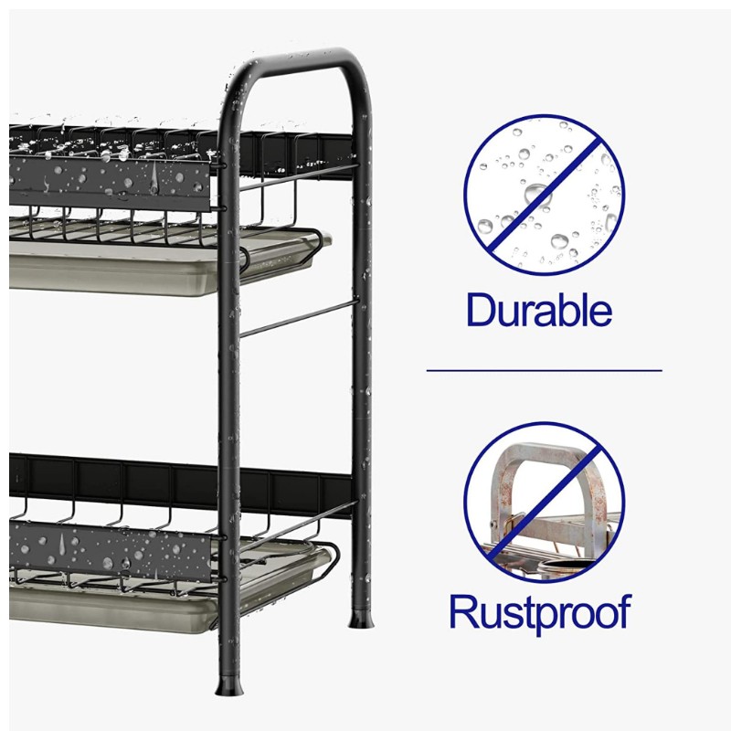 Swedecor 2 Tier Dish Rack